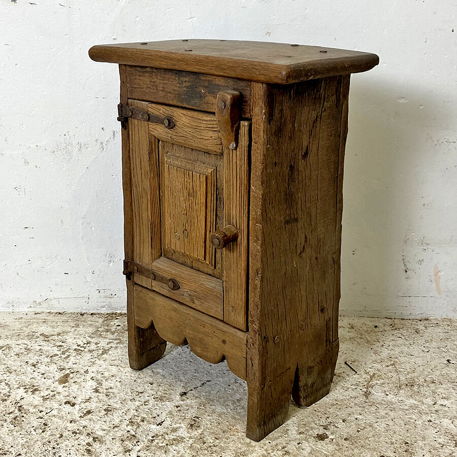 Rustic bedside table