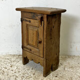 Rustic bedside table