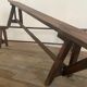 Paire de bancs de ferme