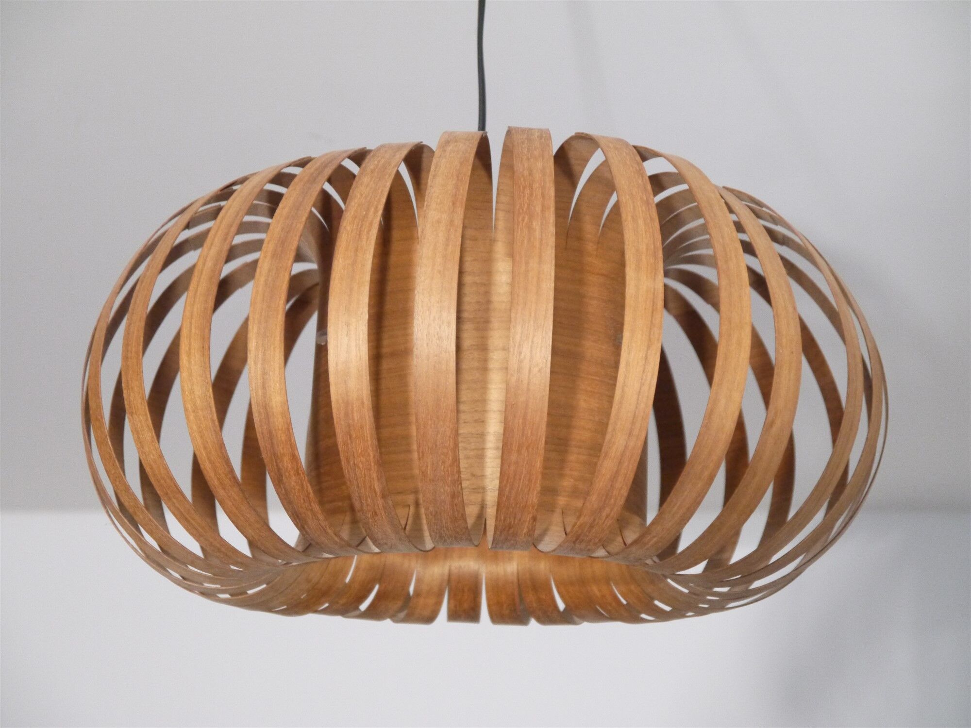 Vintage Scandinavian wooden hanging 1970
