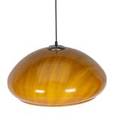 Brown mushroom pendant lamp