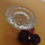 Vintage crystal candle holder