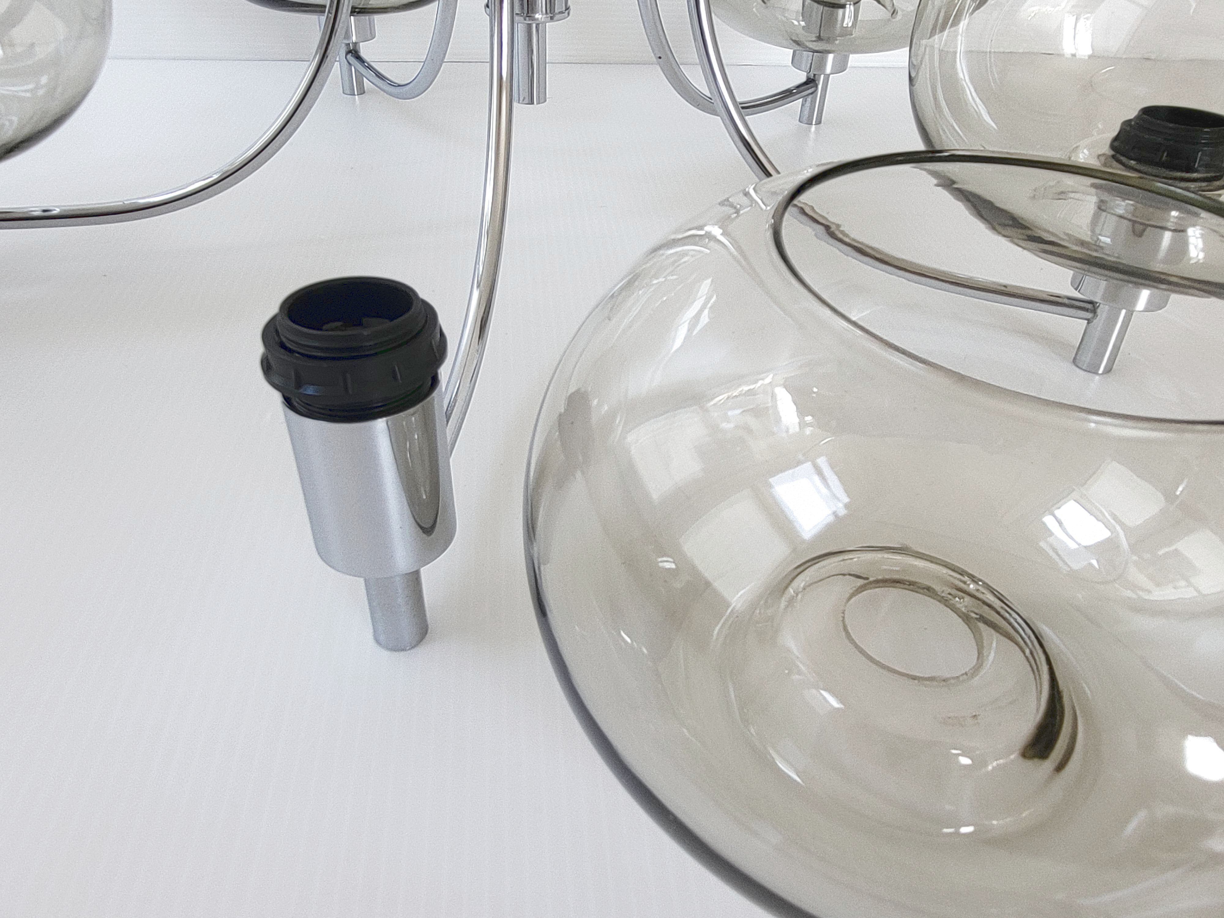 Vintage space age chandelier 1970