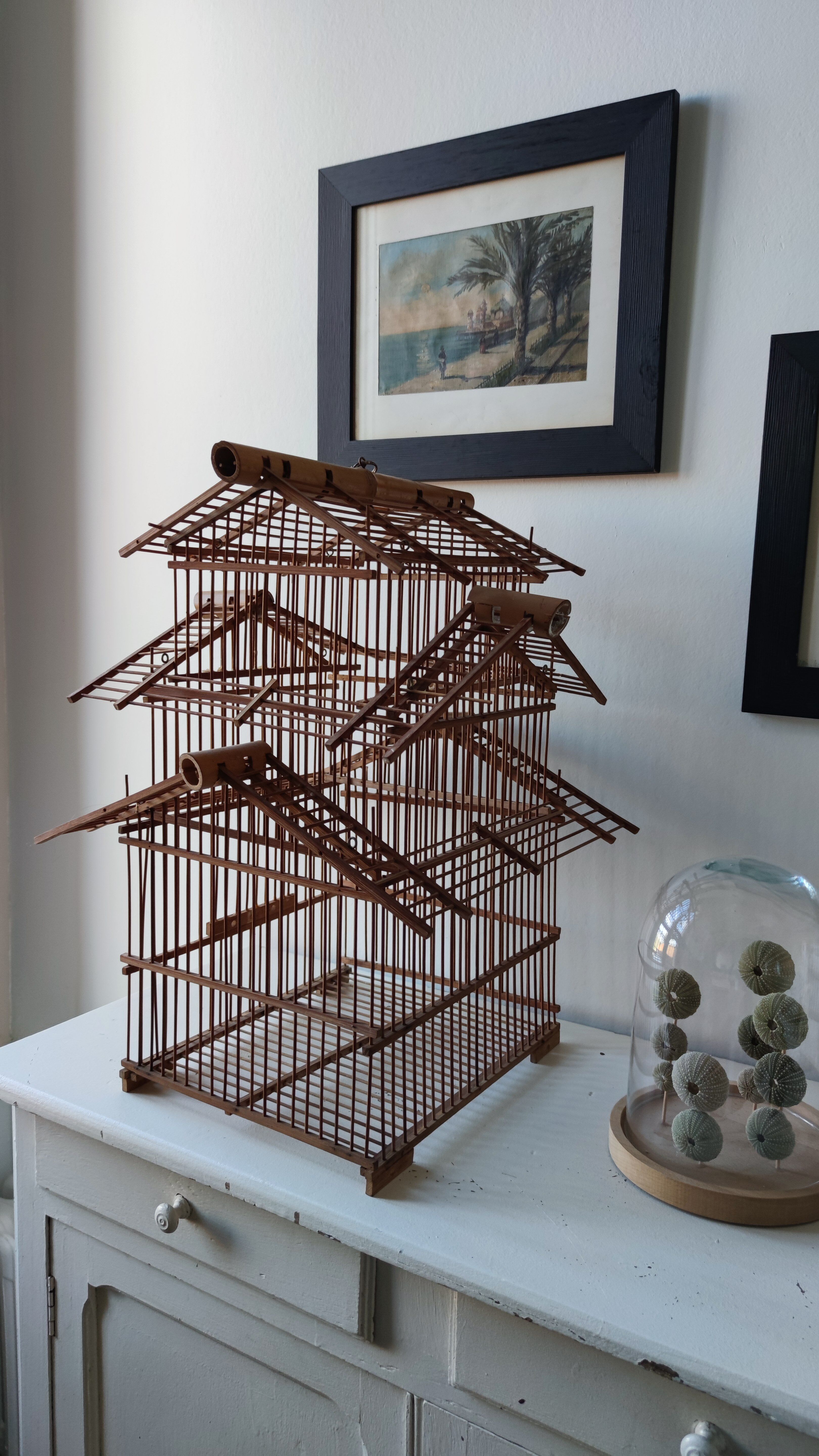 Asian bird cage