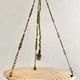Art Deco suspension basin pink glass Lauris France