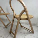 6x vintage foldable chair Gigi Sabadin model Arca