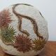 Vase or pique ceramic flowers height 20cm