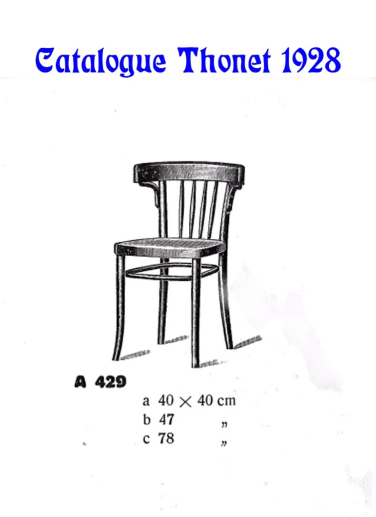 Chairs Thonet A429 1930