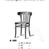 Chairs Thonet A429 1930