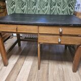 Bureau ancien en bois massif à vendre "en kit"