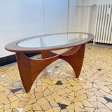 Astro oval coffee table  Victor Wilkins