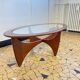 Astro oval coffee table  Victor Wilkins