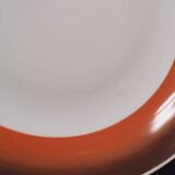 Hollow serving dish Space Age Porcelain year 70 Royale de L manufacture