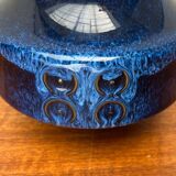 Vintage Japanese workshop pottery vase from Tokoname, 1970s.