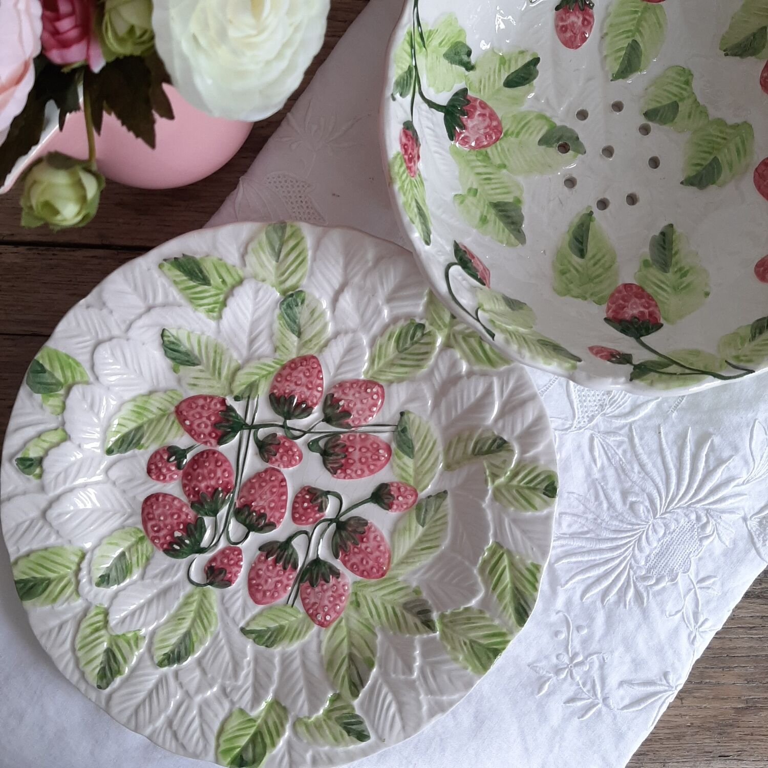 Slurry fruit plate and drainer