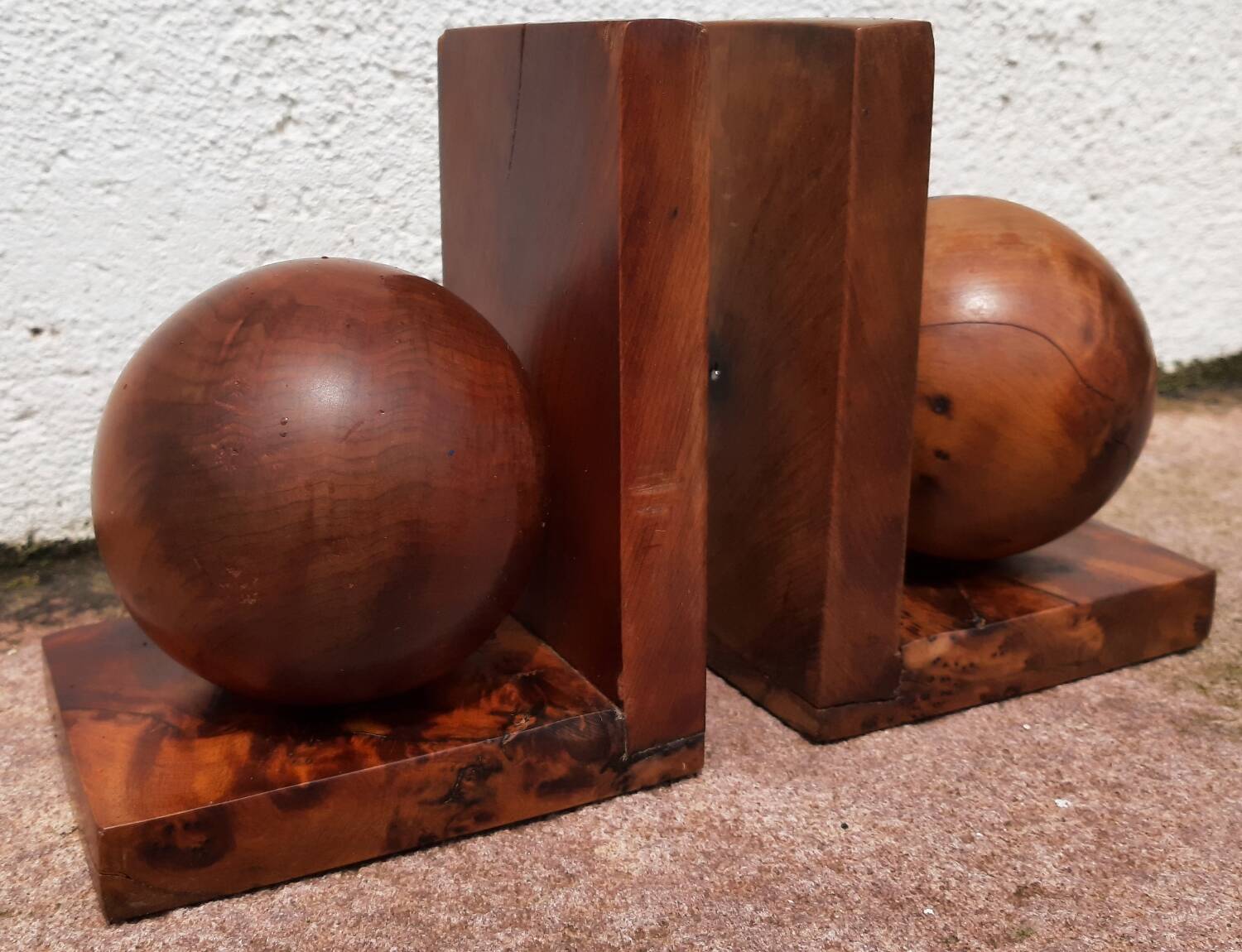 Pair of art deco bookends