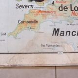 School map Vidal-Lablache No. 28 British Isles