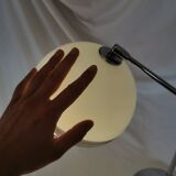 Articulated lamp, plastic and chrome, mushroom, 1970 style