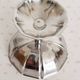 Ice cream or sorbet cups on foot, in 18/10 stainless steel