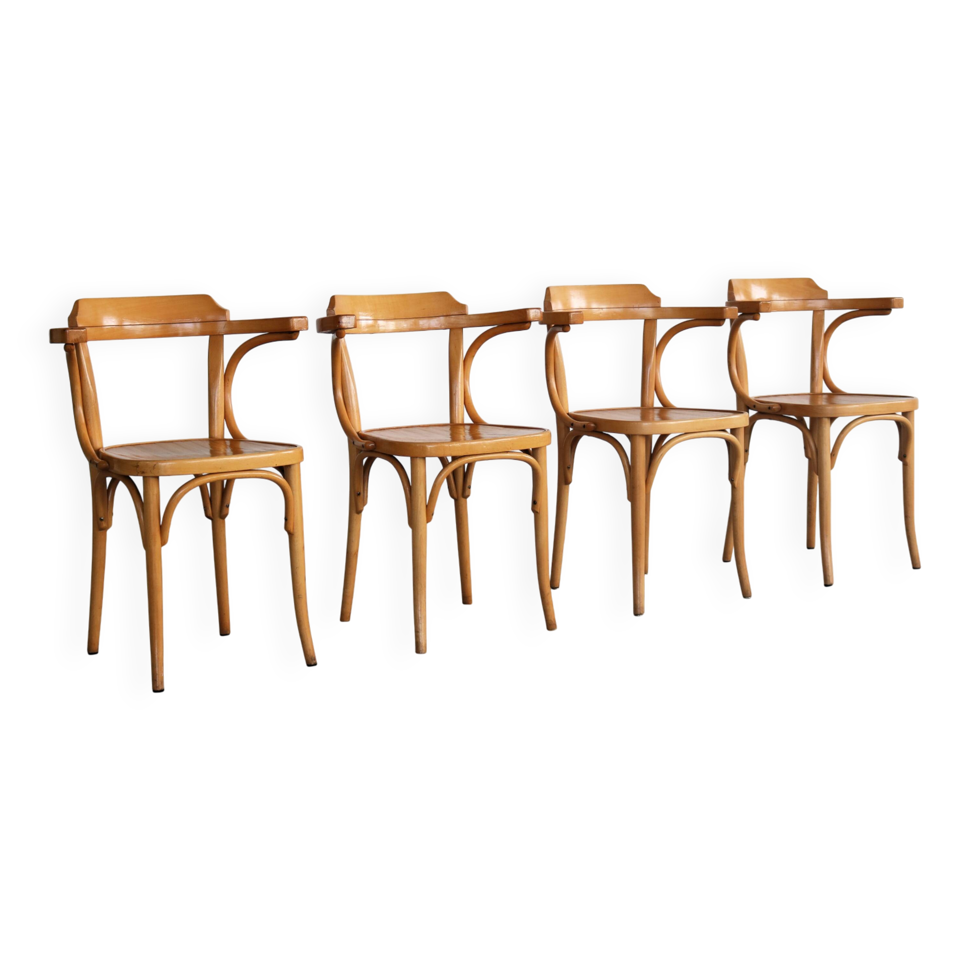 Vintage dining chairs | chairs | 1960s | Thonet style