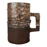 Mug Vase from Danish Modern Pottery Studio by Robert Rob Bentsen, 1960s