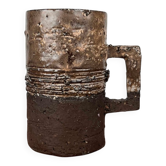 Mug Vase from Danish Modern Pottery Studio by Robert Rob Bentsen, 1960s