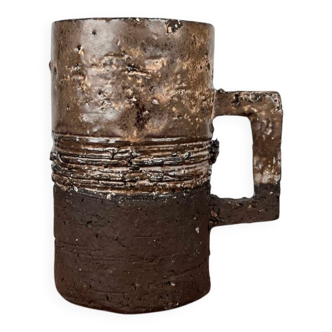 Mug Vase from Danish Modern Pottery Studio by Robert Rob Bentsen, 1960s