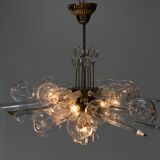 Extraordinary Art and Design Chandelier by Rene Roubicek, 1960s
