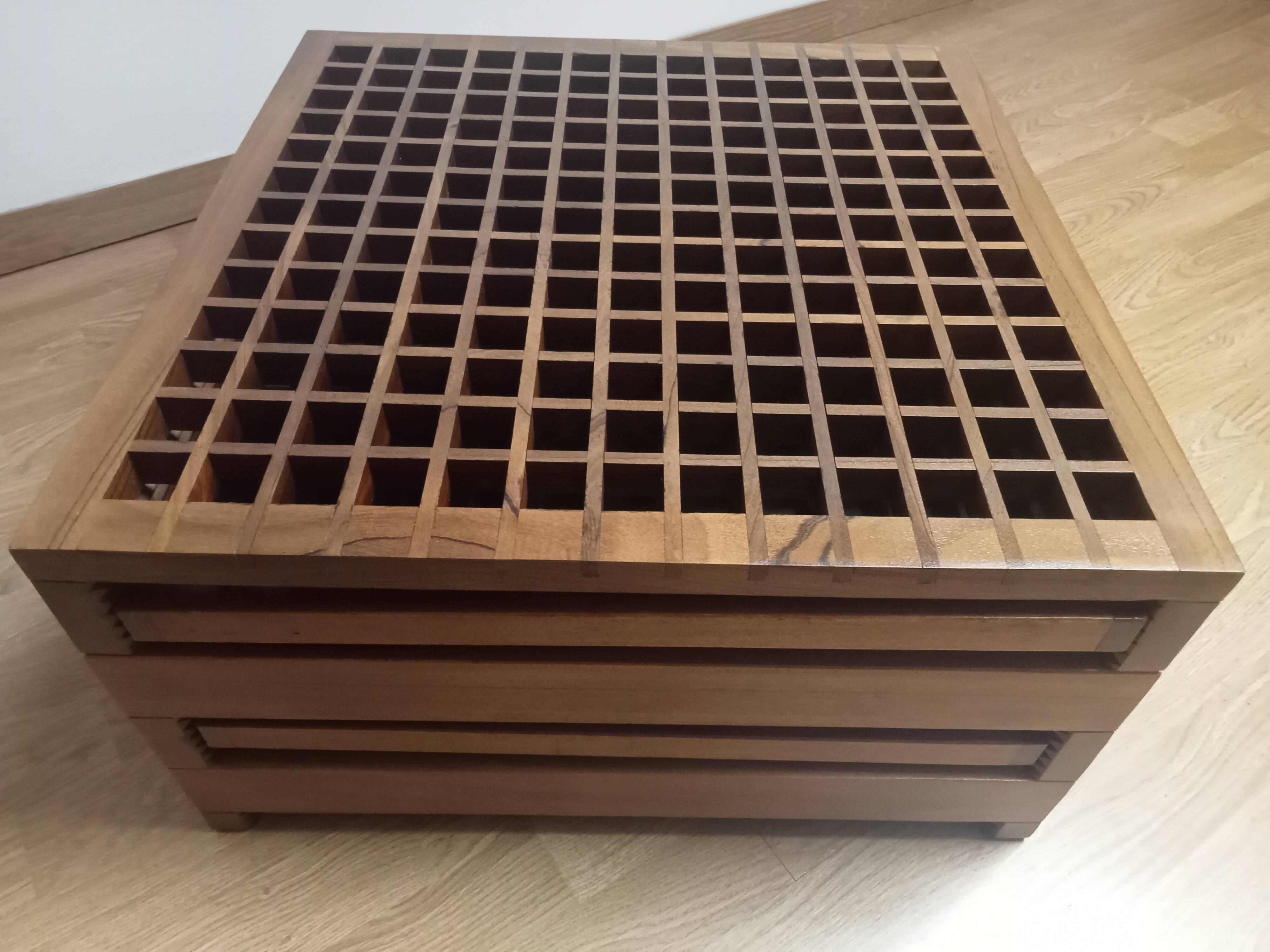 Tetra coffee table, Bernard Vuarnesson