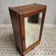 Old hanging cupboard medicine cabinet with mirror and drawer