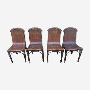 4 Chaises Antique 1890 Selency, Types Of Victorian Chairs