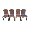 4 chaises antique 1890