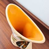 Vintage Vallauris Vase Atelier Tess - Handcrafted Thistle Decor