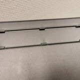 George Jensen key hanging board in brushed steel in classic Danish design.