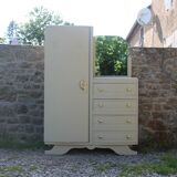 Armoire art déco asymétrique