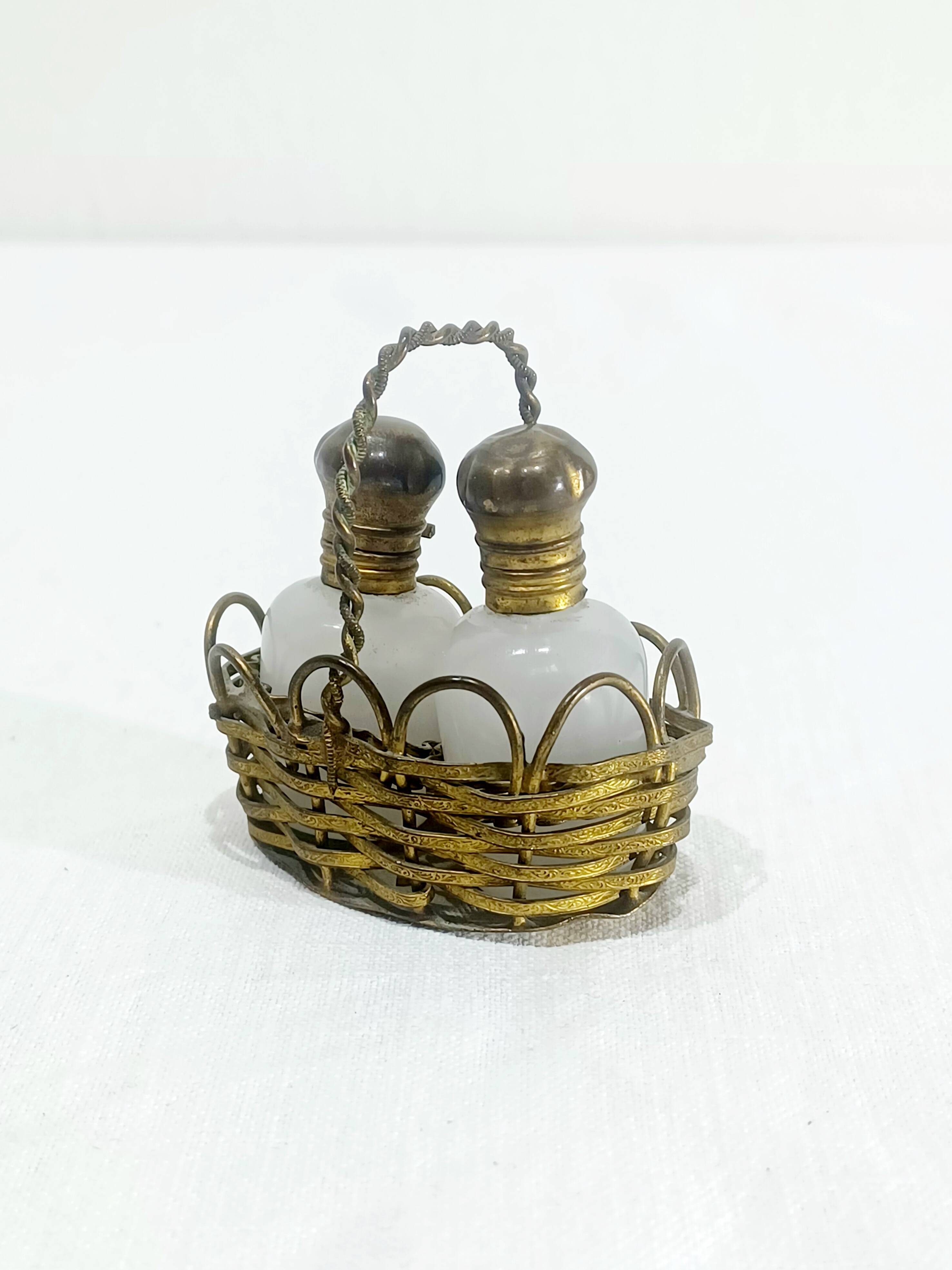 Pair of salt shakers