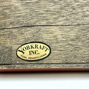 Vintage Yorkraft Inc. plate – American eagle – USA, 1960s