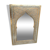 Miroir marocain en laiton 19x28cm