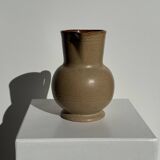 Vintage stoneware round carafe
