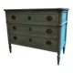 Old blue chest of drawers