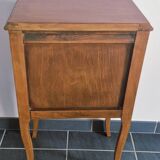 Vintage wooden bedside table