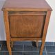 Vintage wooden bedside table