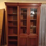 Art Deco display cabinet and bookcase.