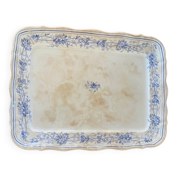 Ancien plat Lunéville 41x31