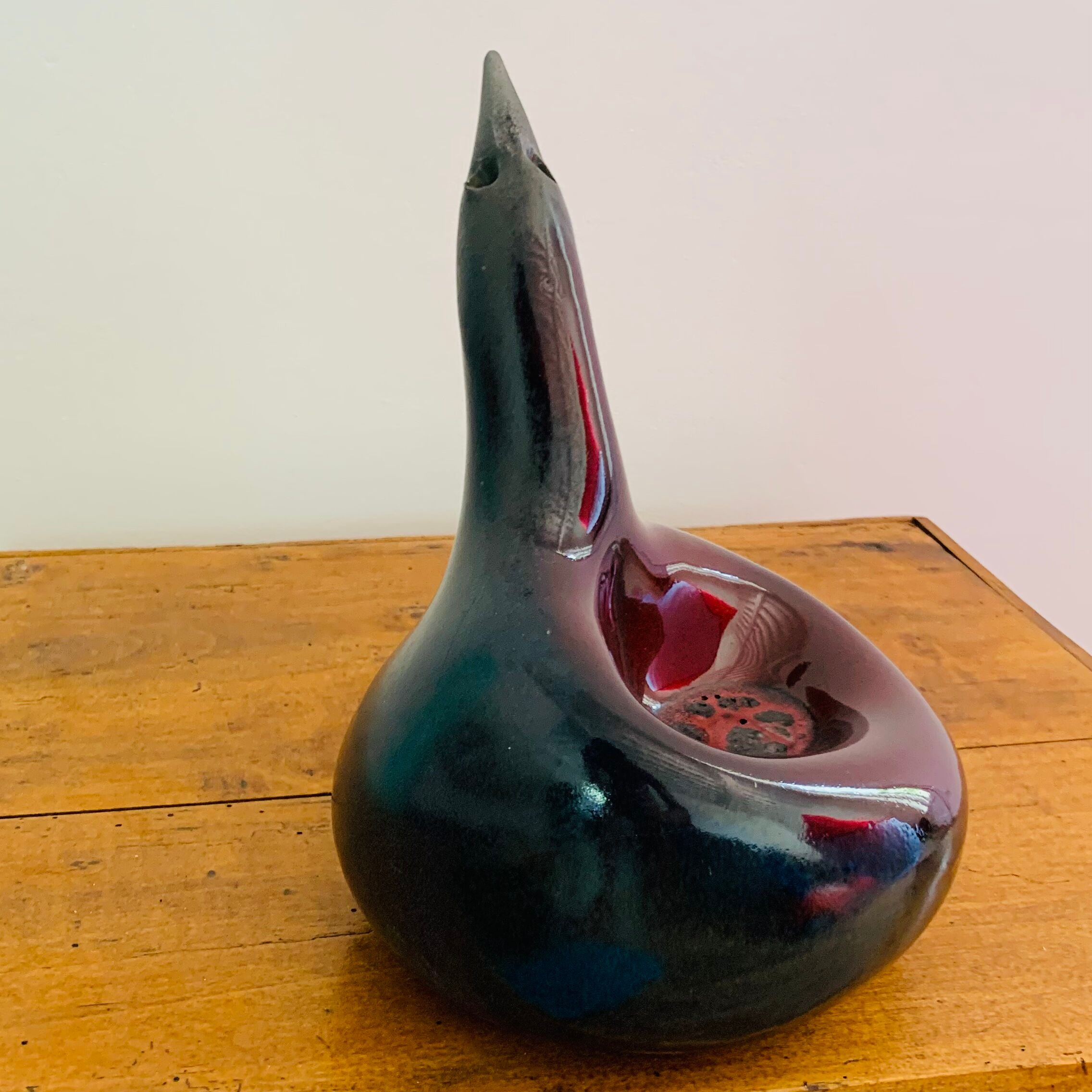 Sea lion-shaped pocket emptier by Alexandre Kostanda Vallauris