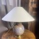 Ceramic and brass lamp