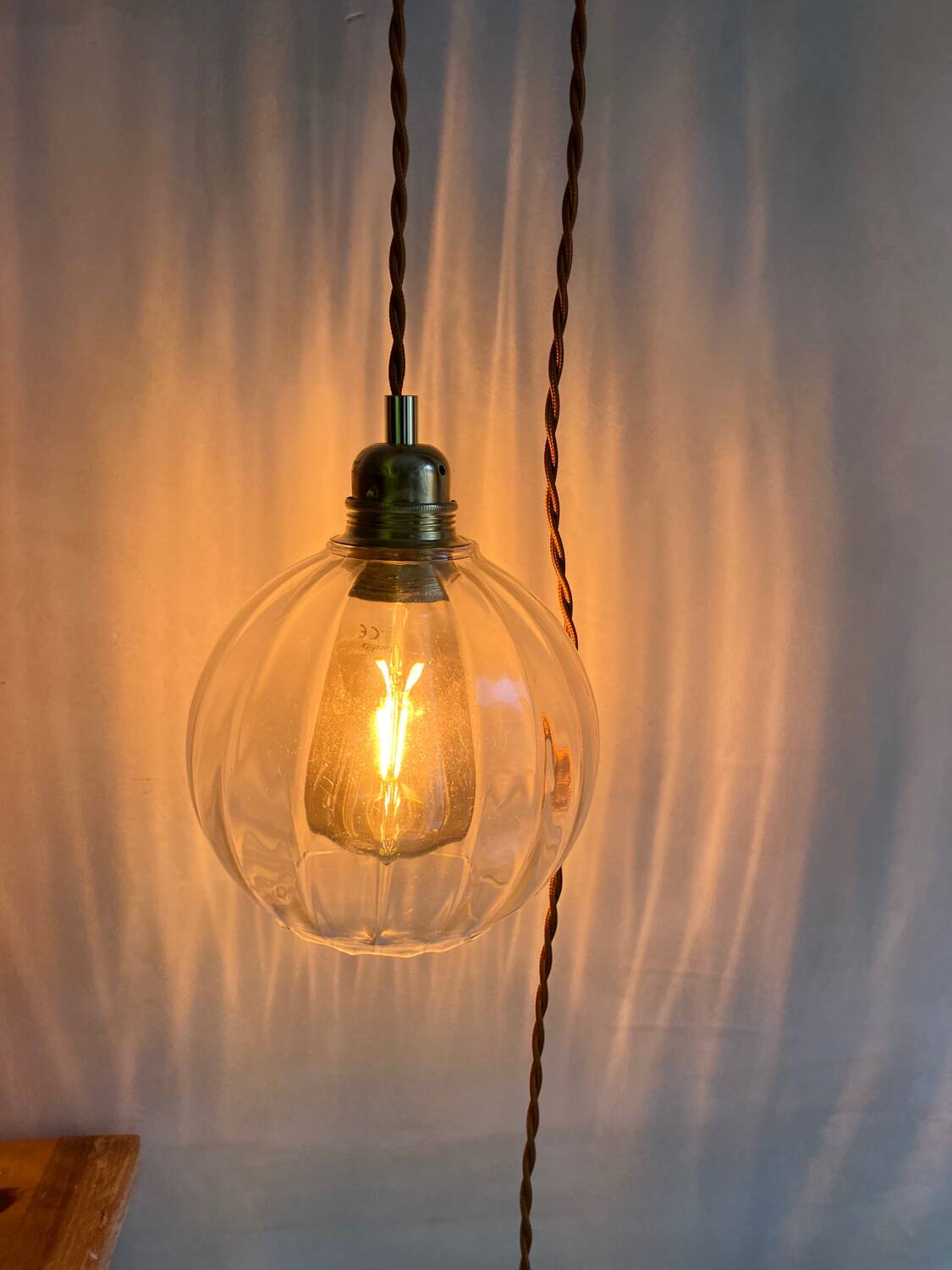 Vintage portable lamp