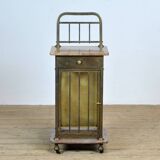 Set Of Marble And Brass Nightstands, 1880's