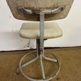 Old industrial workshop chair
