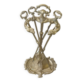 Serviteur de cheminée en bronze